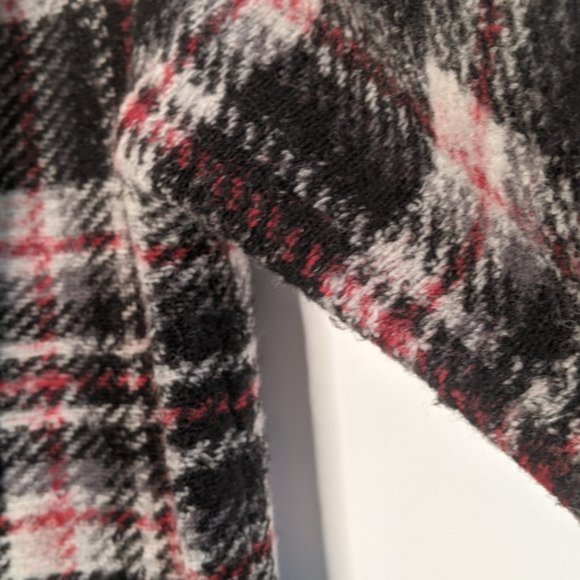 Wilfred Aritzia Wilfred Free Off-Duty Neelam Jacket Plaid cocoon jacket Sz/ S - Picture 11 of 12